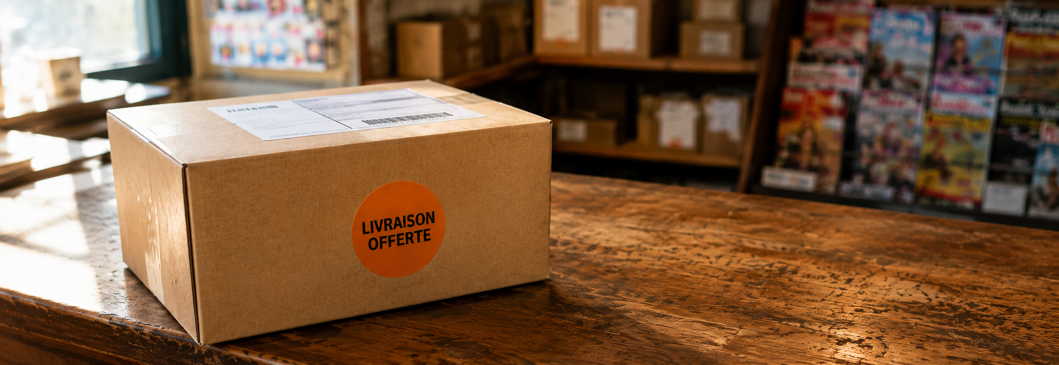 Livraison gratuite en Point Relais dès 99 €