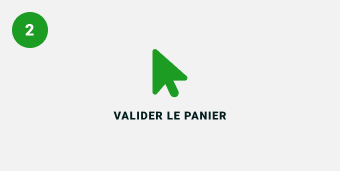 Étape 2 : valider le panier