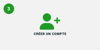 Étape 3 : créer un compte
