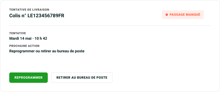 Avis de passage Colissimo : que faire quand on était absent à la livraison